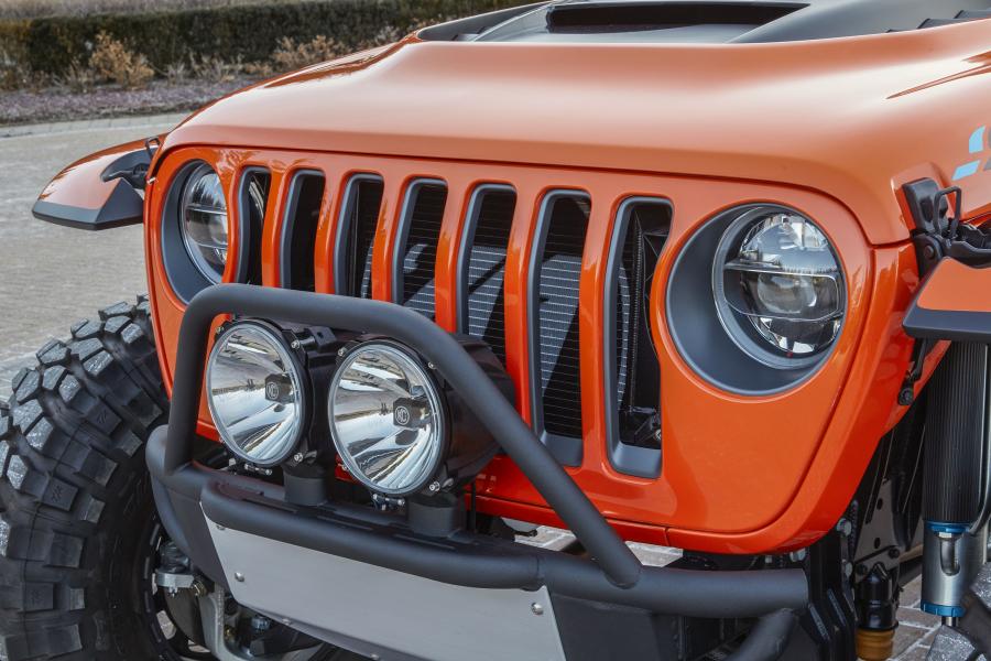Детали экстерьера Jeep Sandstorm Concept (JL) 2018 года  (фото 11 из 50)